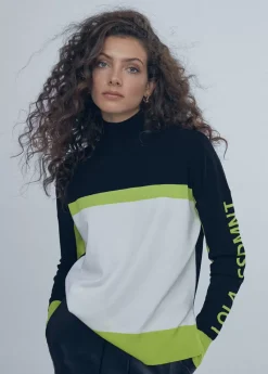 Outlet Jersey bicolor | COLECCIÓN LOLA | Lola Casademunt Punto