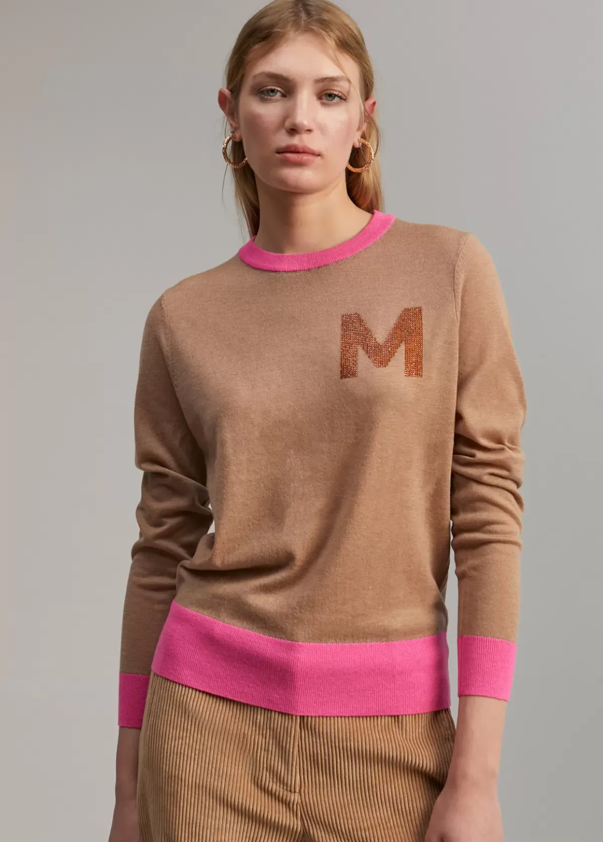 Sale Jersey detalle strass Punto