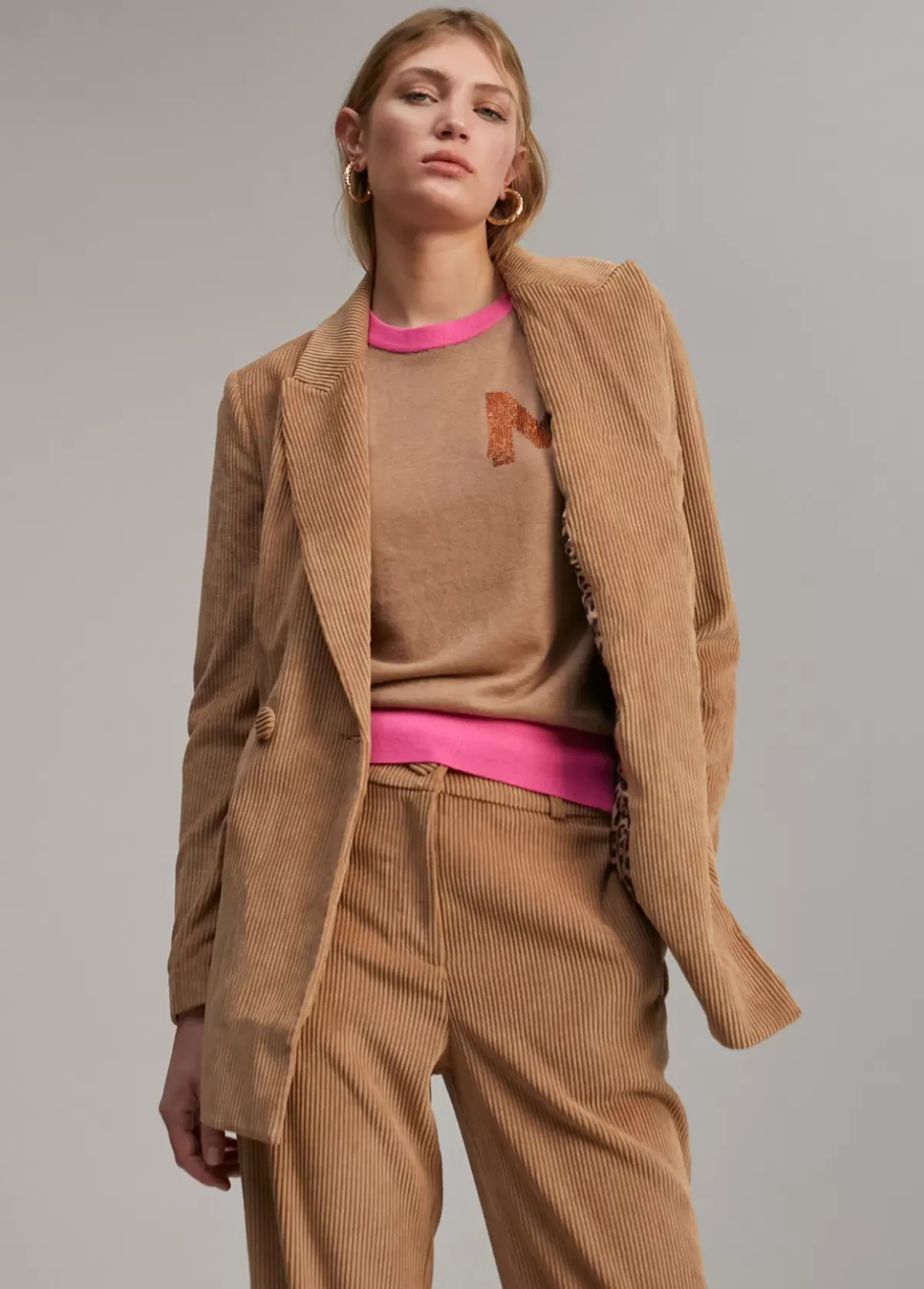 Sale Jersey detalle strass Punto