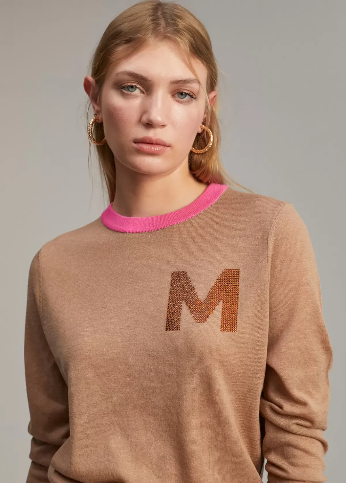 Sale Jersey detalle strass Punto