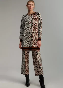 Outlet Jersey punto estampado Animal Print|Punto