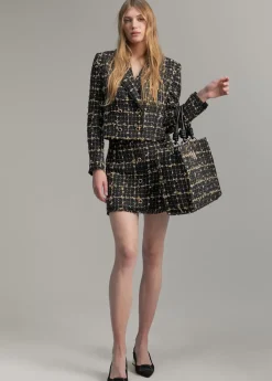 Minifalda cuadros Vestidos Y Faldas