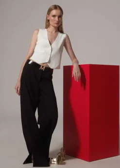 Discount Pantalón aberturas laterales Pantalones