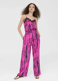 Discount Pantalón ancho bicolor Pantalones|Baño