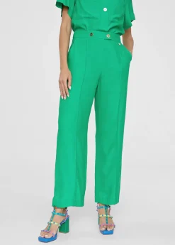 New Pantalón cropped monocolor Pantalones