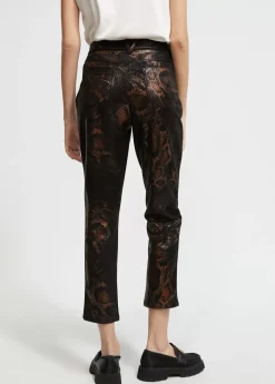 Discount Pantalón estampado animal Pantalones