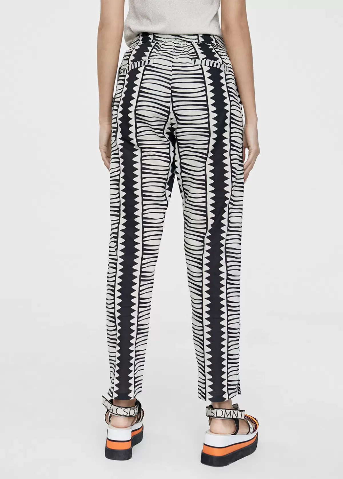 Outlet Pantalón jogging bicolor Pantalones