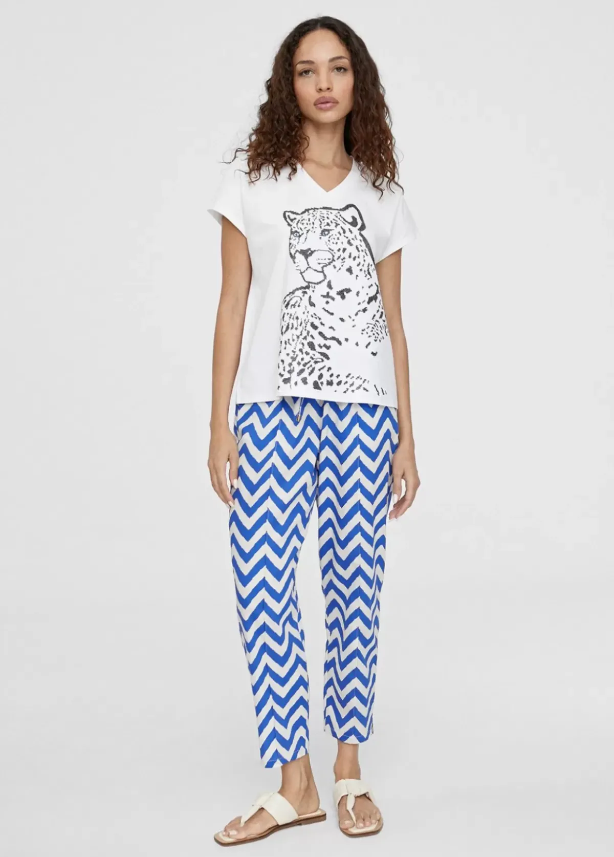 New Pantalón jogging bicolor Pantalones