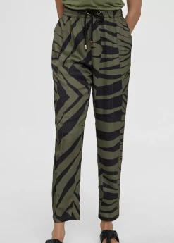 Clearance Pantalón jogging estampado cebra Pantalones