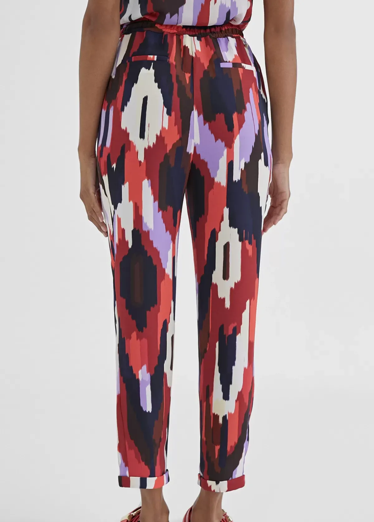 Outlet Pantalón jogging estampado Pantalones