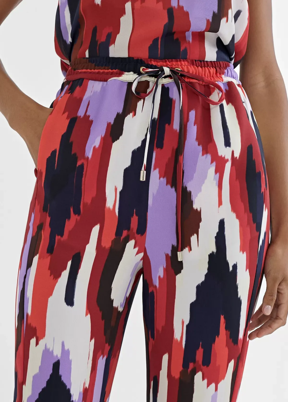 Outlet Pantalón jogging estampado Pantalones