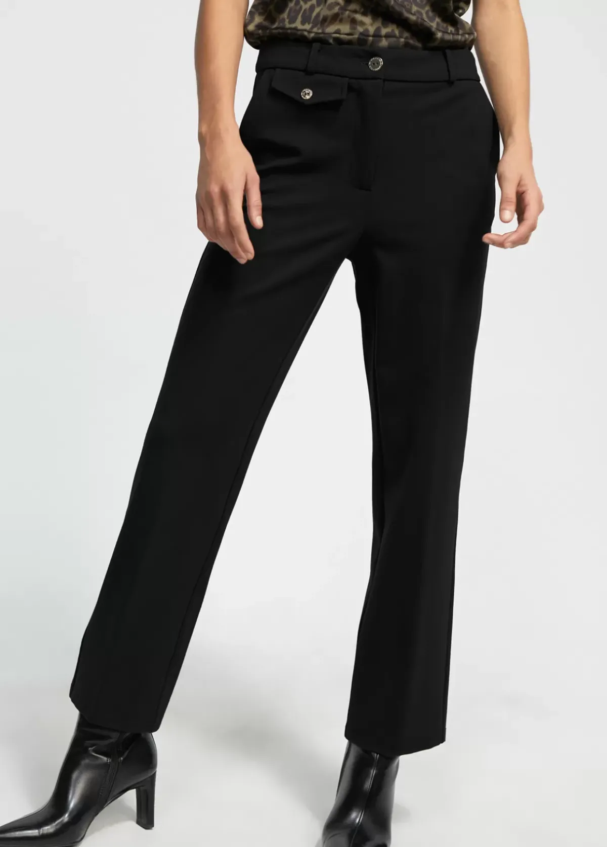 Clearance Pantalón punto roma Pantalones