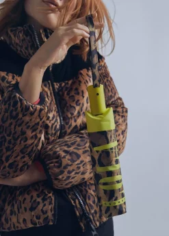 Clearance Paraguas pequeño automático animal print| Lola Casademunt Animal Print|Paraguas