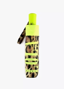 Clearance Paraguas pequeño automático animal print| Lola Casademunt Animal Print|Paraguas