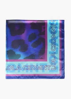 Online Pañuelo animal print azules Animal Print|Bufandas Y Pañuelos