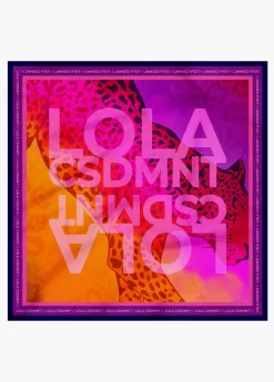 New Pañuelo leopardo y logo Animal Print|Bufandas Y Pañuelos