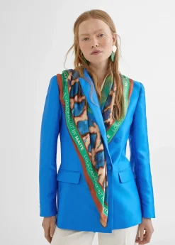 Sale Pañuelo verdes y azules Accesorios