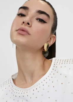 Hot Pendientes con corazones Bisuteria