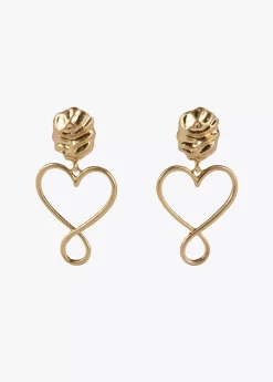 Clearance Pendientes corazón infinito Pendientes