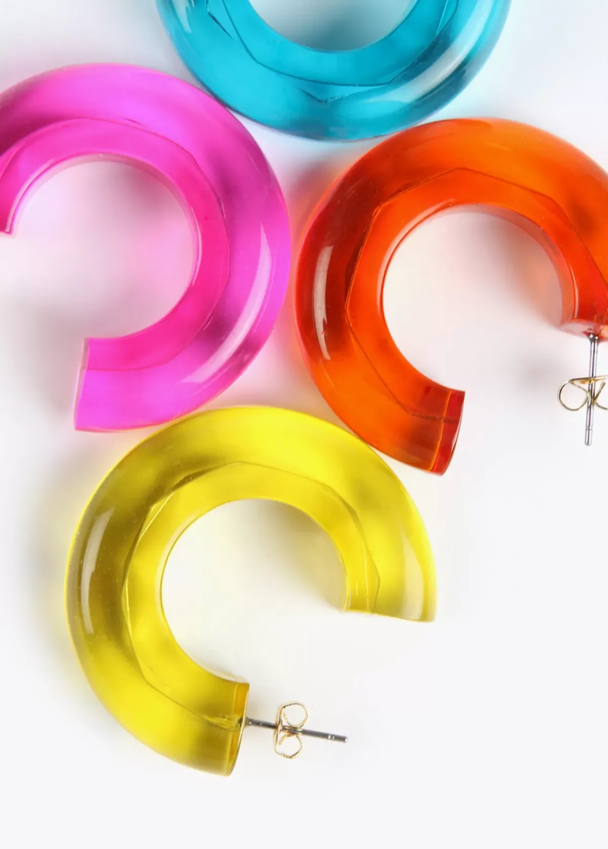 Pendientes de aro gruesos Bisuteria