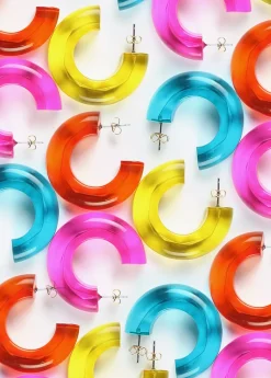 Pendientes de aro gruesos Bisuteria