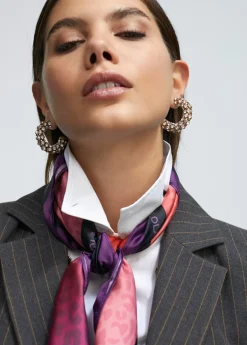 Online Pendientes de aro y cristales Pendientes