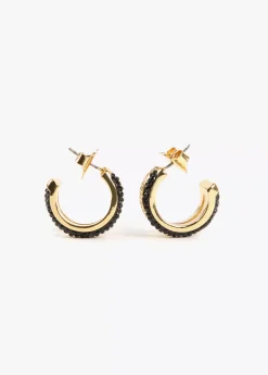 New Pendientes doble aro Pendientes