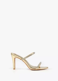 Clearance Sandalia de tacón y tiras Calzado