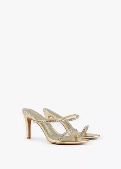 Clearance Sandalia de tacón y tiras Calzado