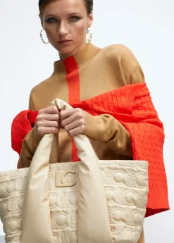 Clearance Shopper acolchado Bolsos Shopper|Bolsos De Hombro