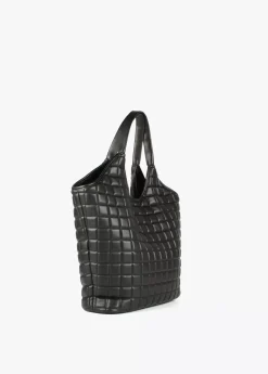 Discount Shopper acolchado de cuadros Bolsos De Hombro|Bolsos Shopper