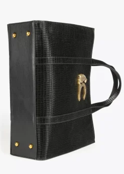 Discount Shopper efecto piel cocodrilo Bolsos Shopper|Bolsos De Hombro