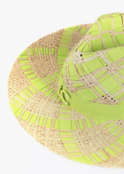 Outlet Sombrero trenzado bicolor Accesorios|Baño