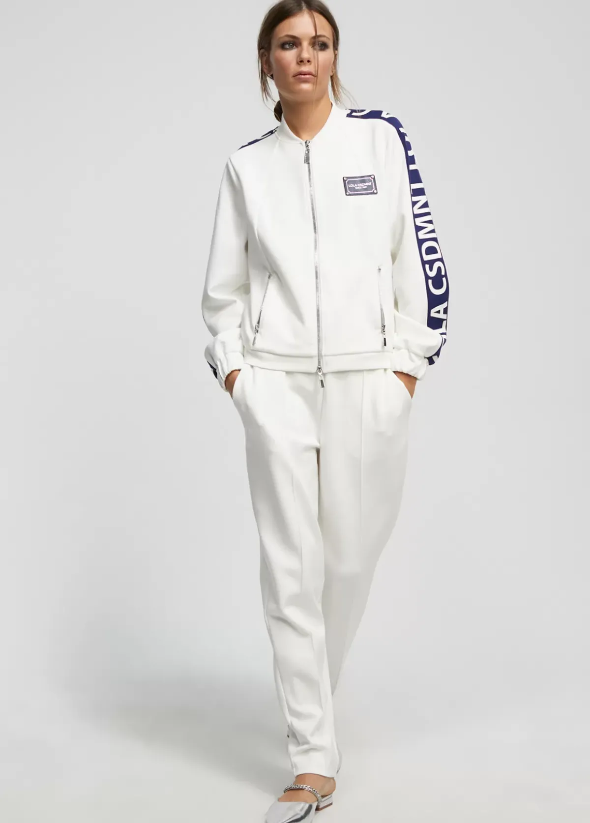 Best Sudadera bicolor cremallera Sudaderas