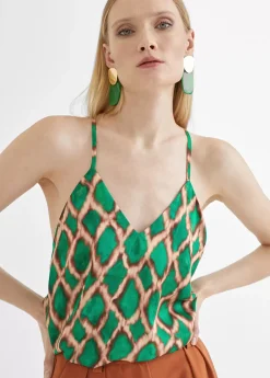 New Top estampado Camisetas Y Tops