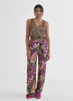 Sale Top estampado animal Camisetas Y Tops