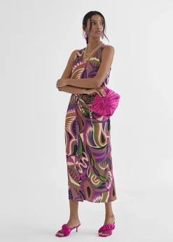 Best Top estampado multicolor Camisetas Y Tops