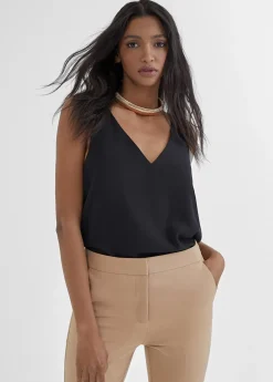 Hot Top cuello pico Camisetas Y Tops