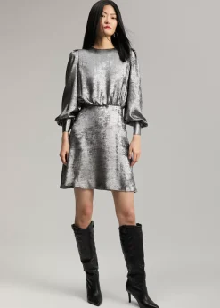 Discount Vestido corto laminado Vestidos Y Faldas