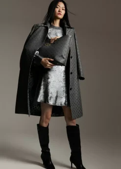 Discount Vestido corto laminado Vestidos Y Faldas