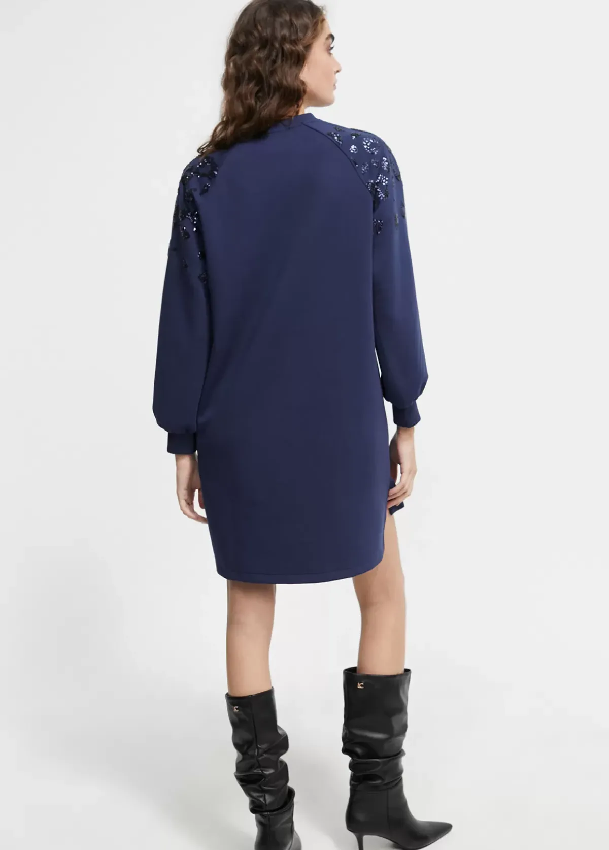 Discount Vestido detalle lentejuelas Vestidos Y Faldas