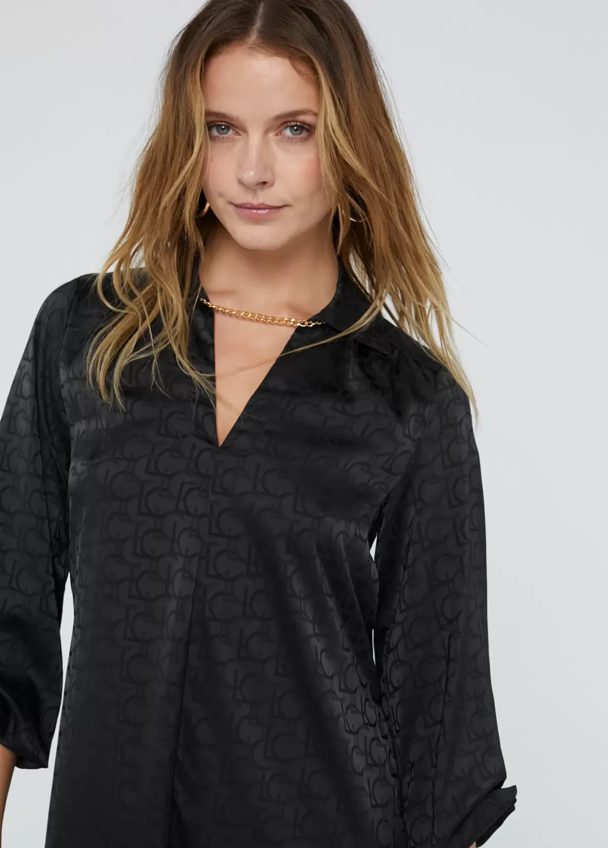 Hot Vestido estampado logo Vestidos Y Faldas