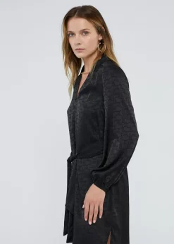 Hot Vestido estampado logo Vestidos Y Faldas