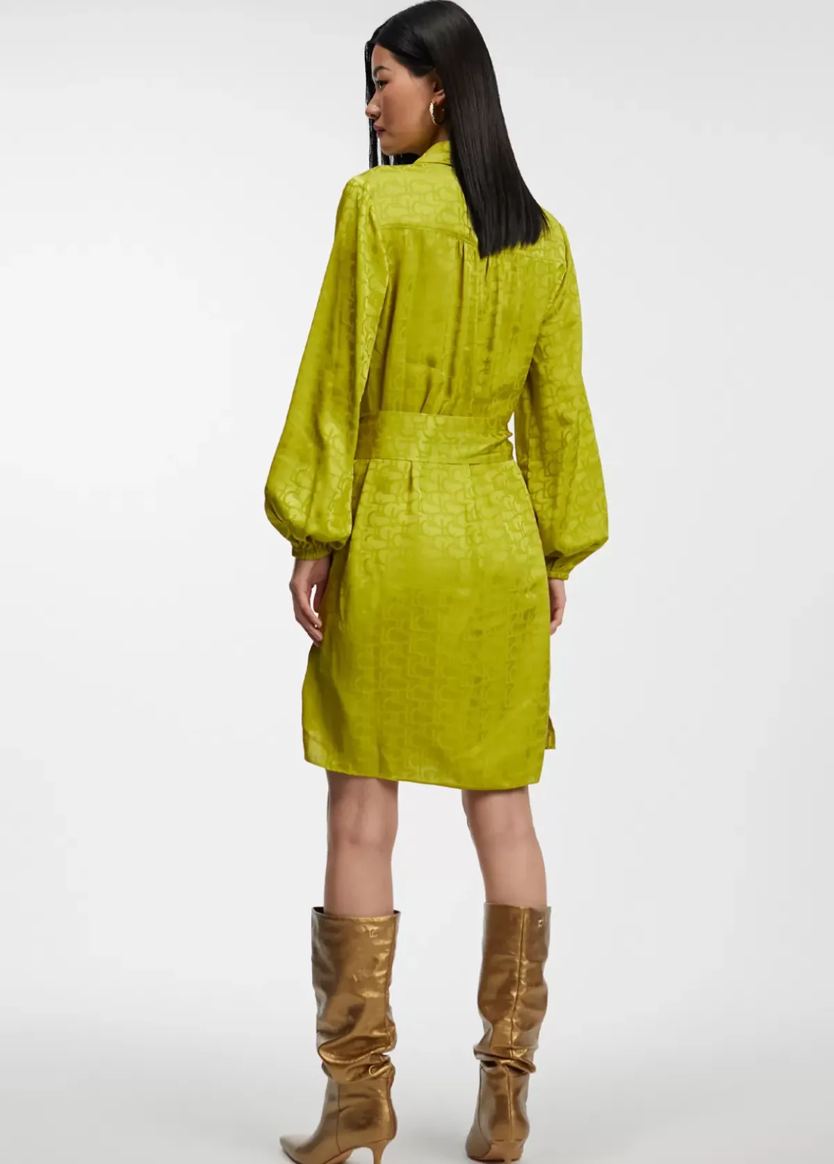 Vestido estampado logo Vestidos Y Faldas