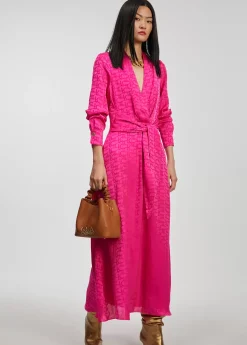 Sale Vestido estampado logo Vestidos Y Faldas