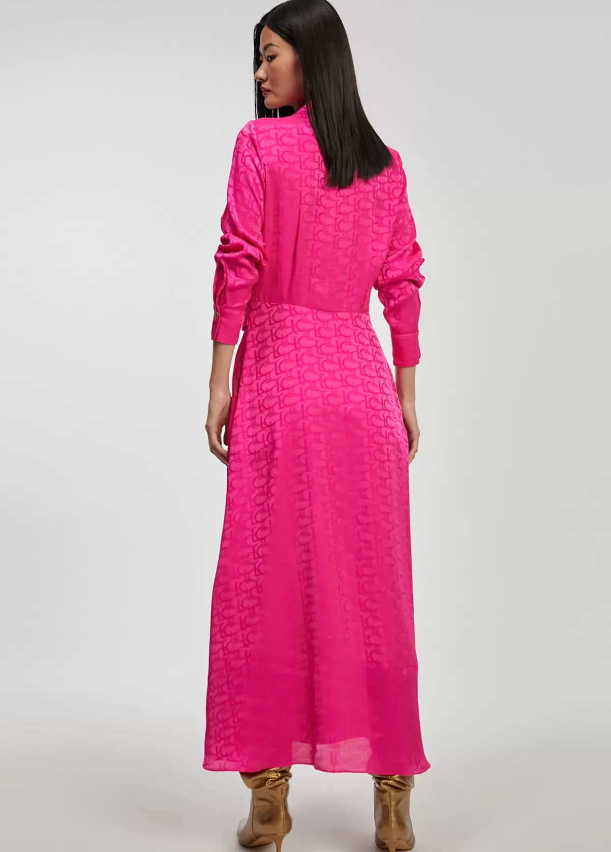 Sale Vestido estampado logo Vestidos Y Faldas