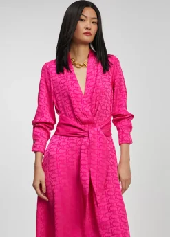 Sale Vestido estampado logo Vestidos Y Faldas