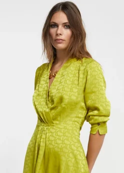 Sale Vestido estampado logo Vestidos Y Faldas