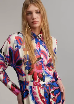 Best Vestido estampado paisley Vestidos Y Faldas