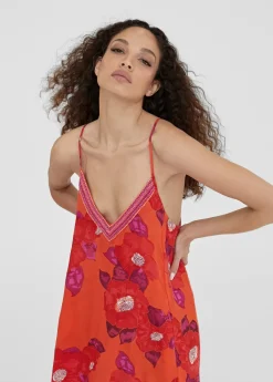 Discount Vestido largo estampado floral Vestidos Y Faldas|Baño